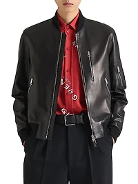 Aviator Jacket in Leather