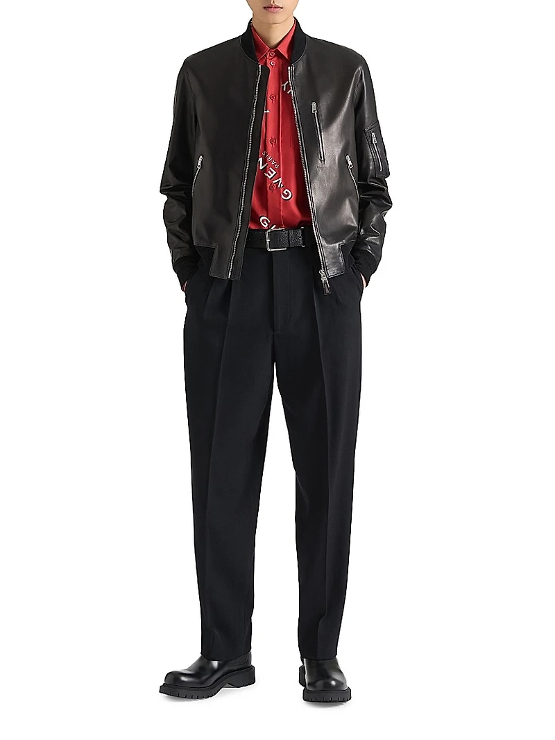 Aviator Jacket in Leather