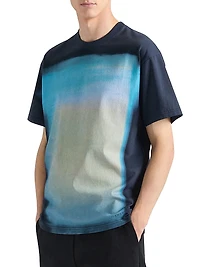 T-Shirt Cotton with Afternoon Light Print