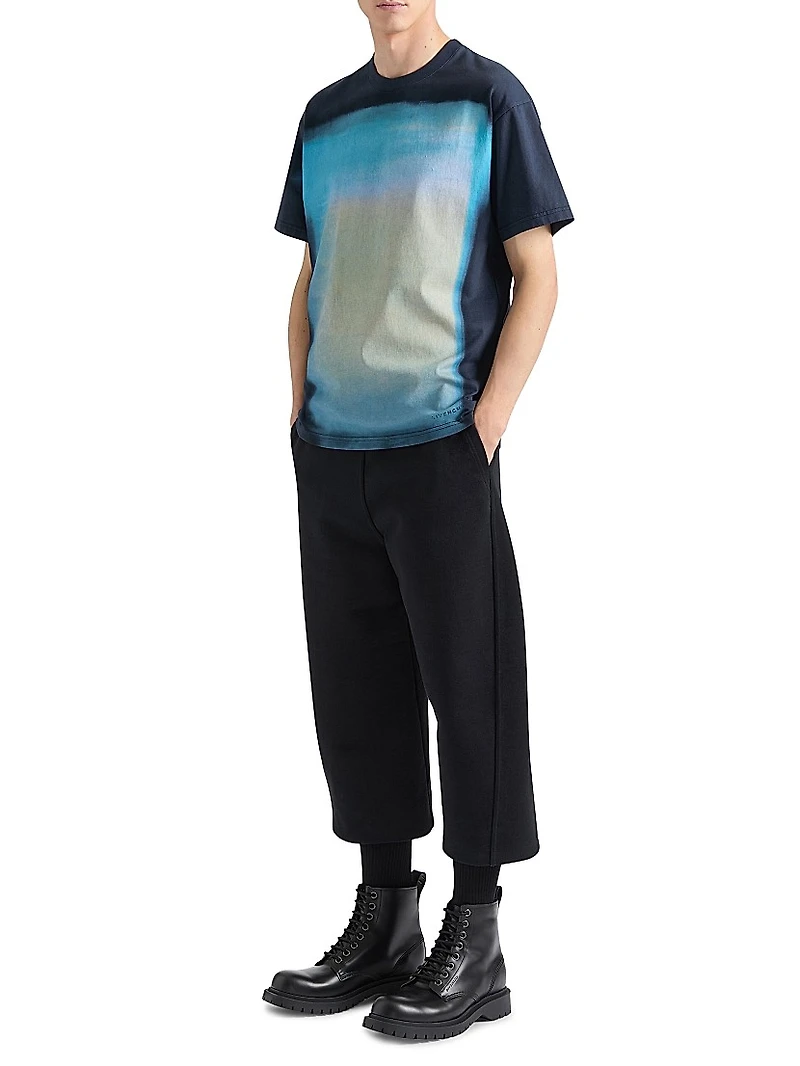 T-Shirt Cotton with Afternoon Light Print