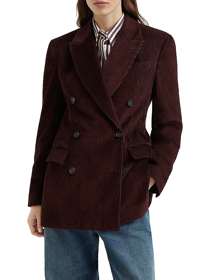 Cotton Corduroy Blazer