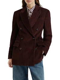 Cotton Corduroy Blazer