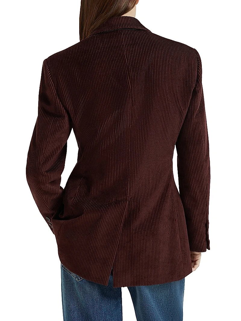 Cotton Corduroy Blazer