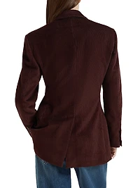 Cotton Corduroy Blazer