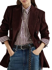 Cotton Corduroy Blazer