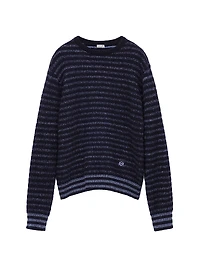 Wool-Blend Crewneck Sweater