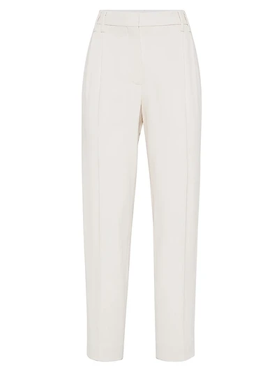 Comfort Viscose Couture Twill Slouchy Trousers