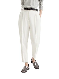 Comfort Viscose Couture Twill Slouchy Trousers