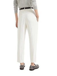 Comfort Viscose Couture Twill Slouchy Trousers