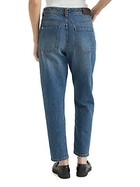Authentic Denim Baggy Tapered Jeans