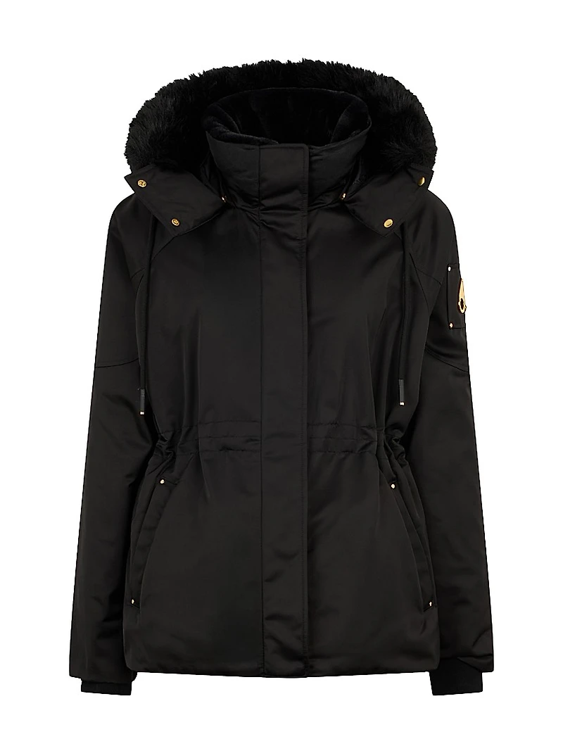 Luxe Satin 3Q Down Jacket