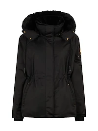 Luxe Satin 3Q Down Jacket