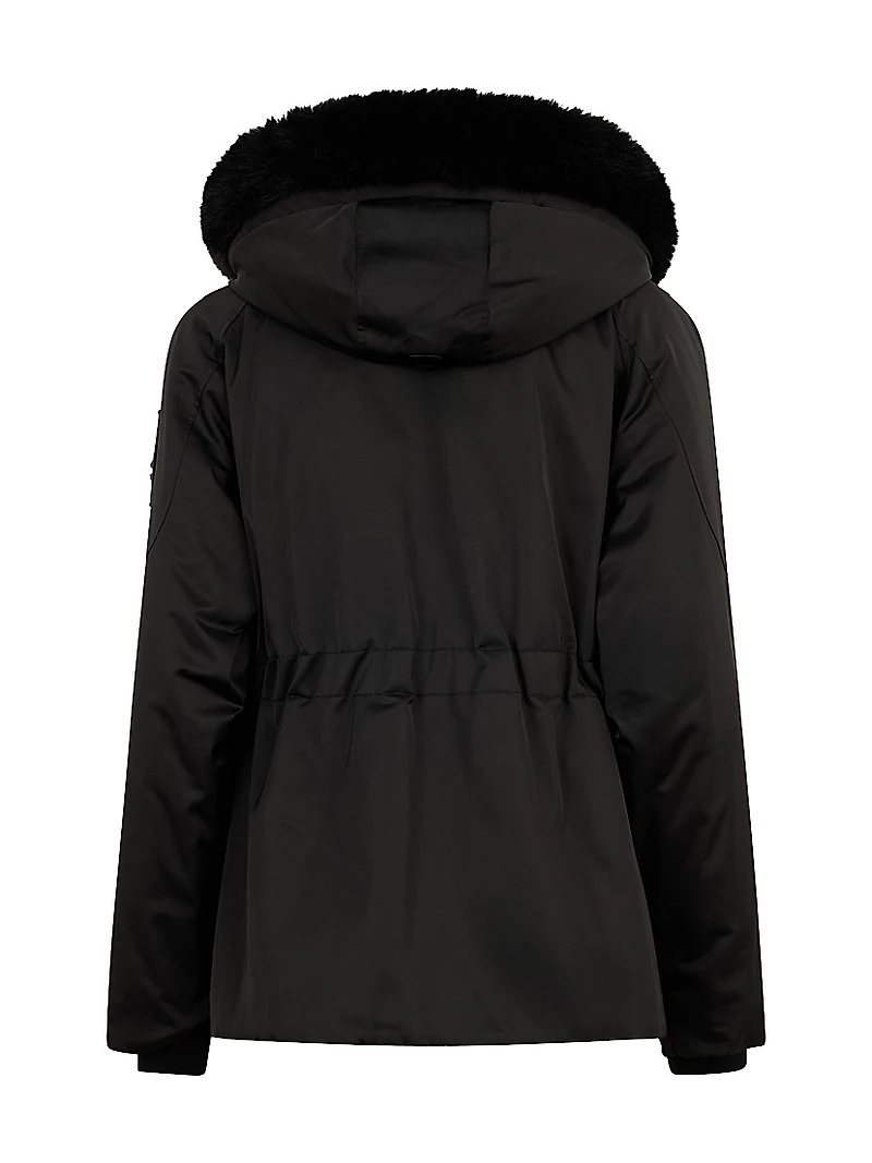 Luxe Satin 3Q Down Jacket