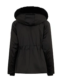 Luxe Satin 3Q Down Jacket