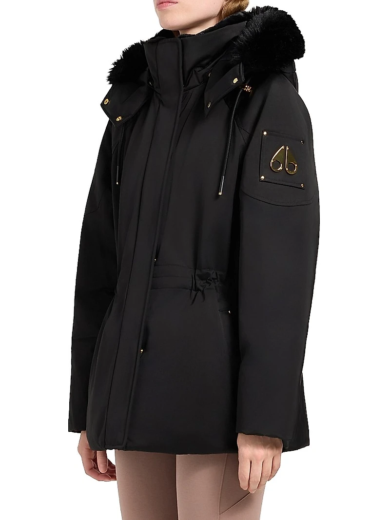 Luxe Satin 3Q Down Jacket