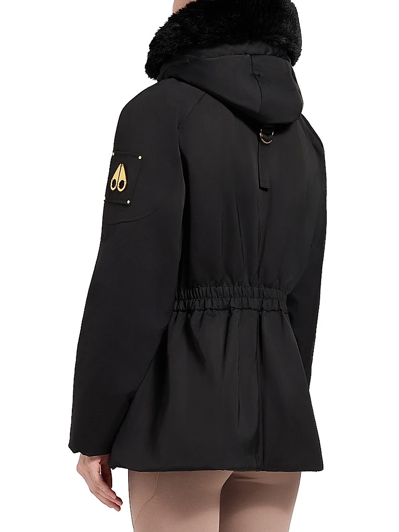 Luxe Satin 3Q Down Jacket