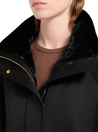Luxe Satin 3Q Down Jacket