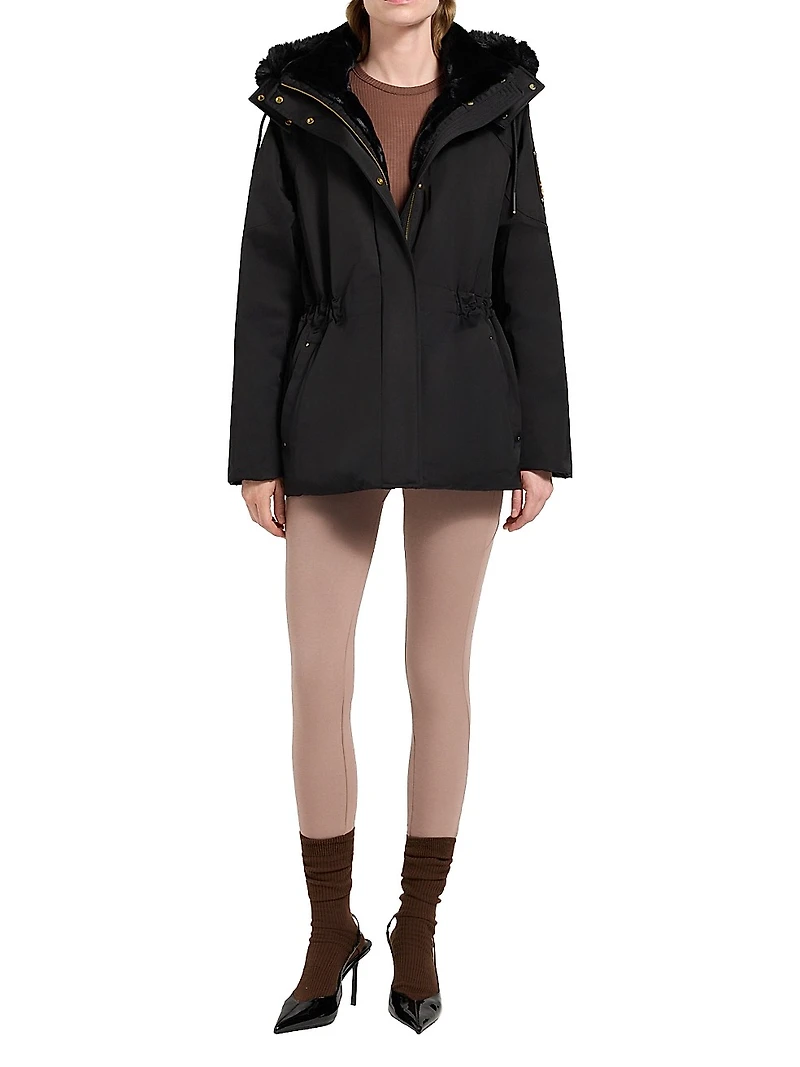 Luxe Satin 3Q Down Jacket