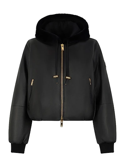 Cardin Bunny Satin & Velvet Jacket