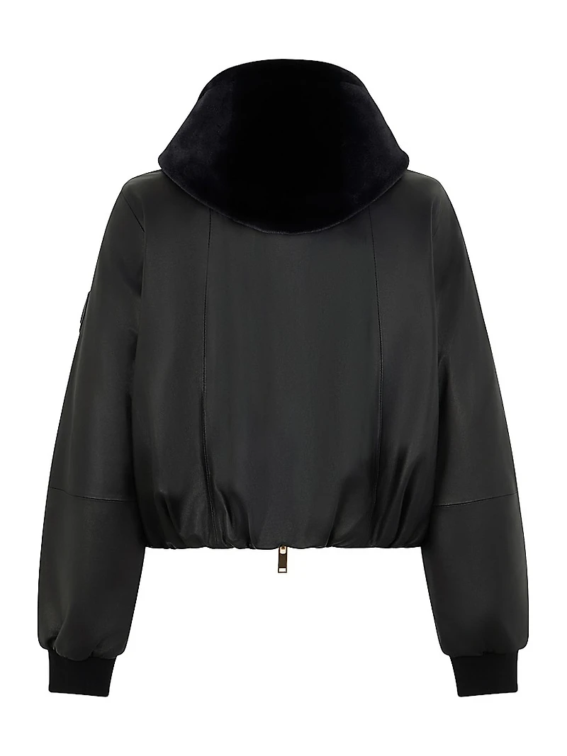 Cardin Bunny Satin & Velvet Jacket