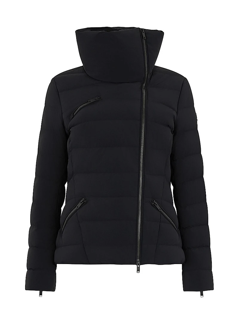 Harlowe Down Moto Jacket