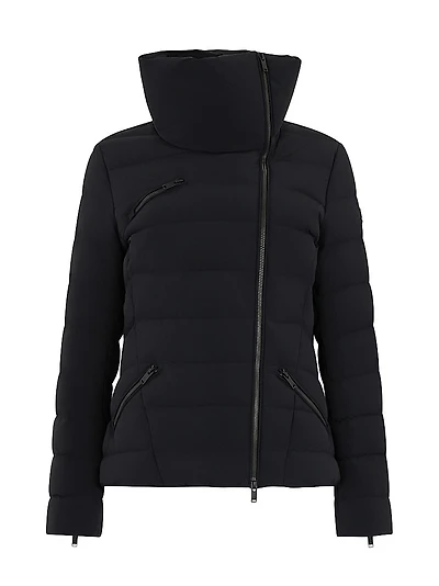 Harlowe Down Moto Jacket