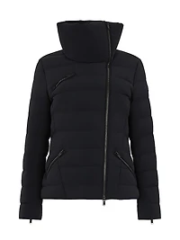 Harlowe Down Moto Jacket