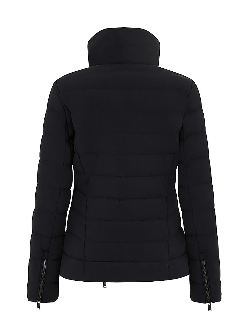 Harlowe Down Moto Jacket