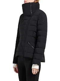 Harlowe Down Moto Jacket