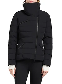 Harlowe Down Moto Jacket