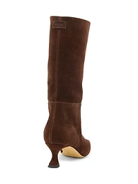 55MM Suede Boots