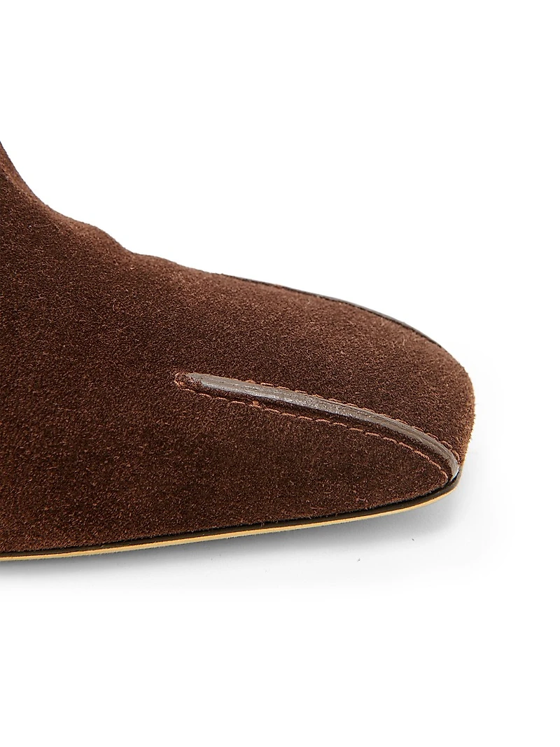 55MM Suede Boots