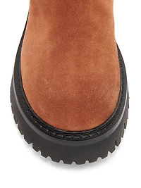 Tie Me 40MM Suede Ankle Boots