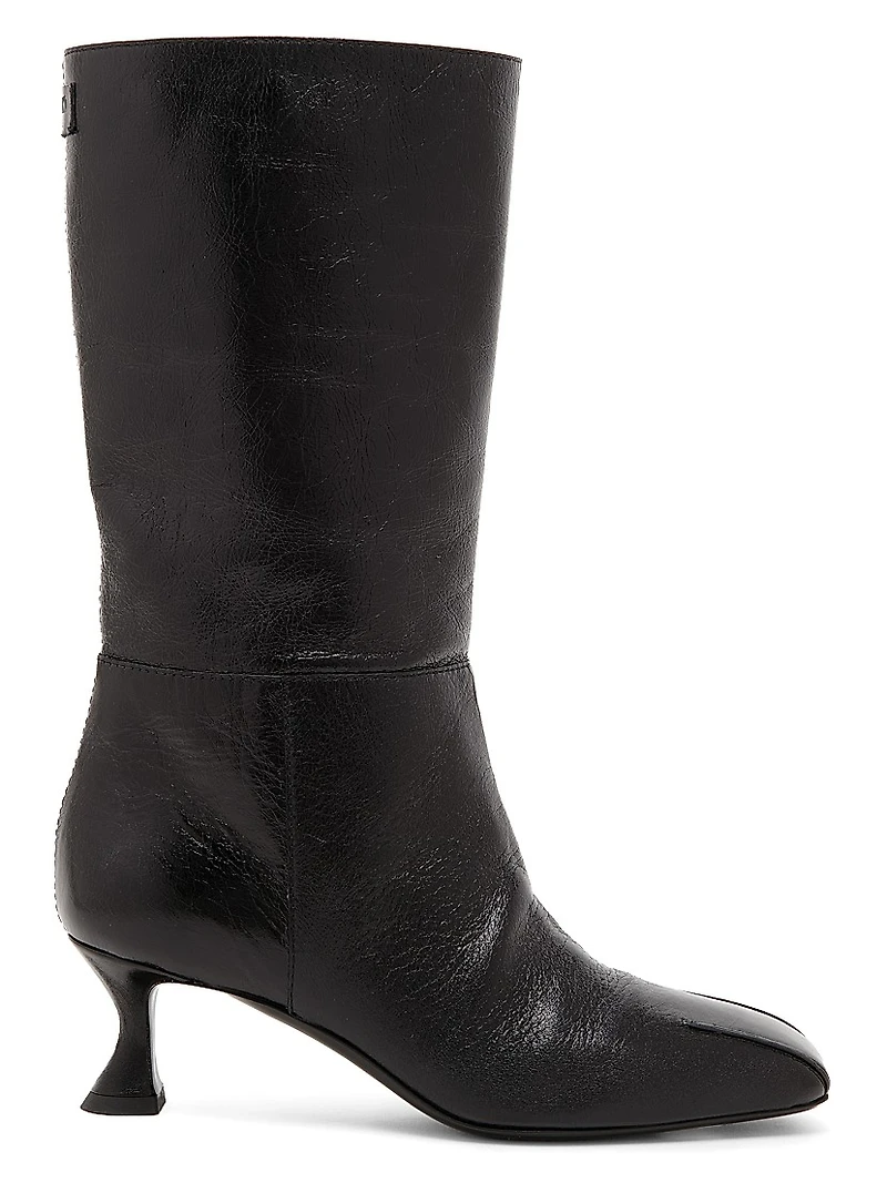 55MM Leather Boots