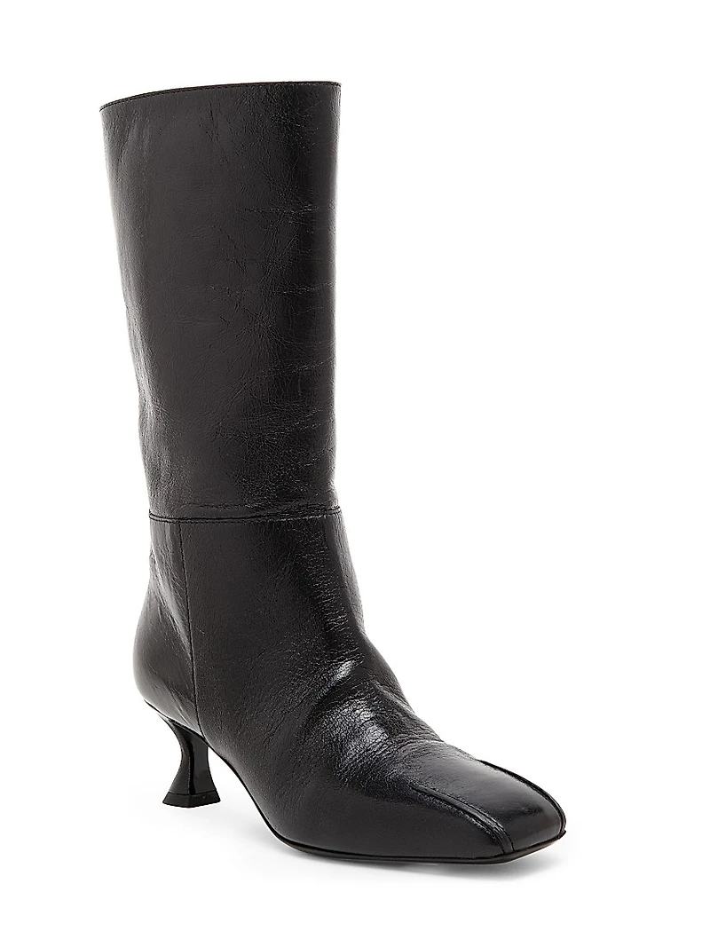 55MM Leather Boots
