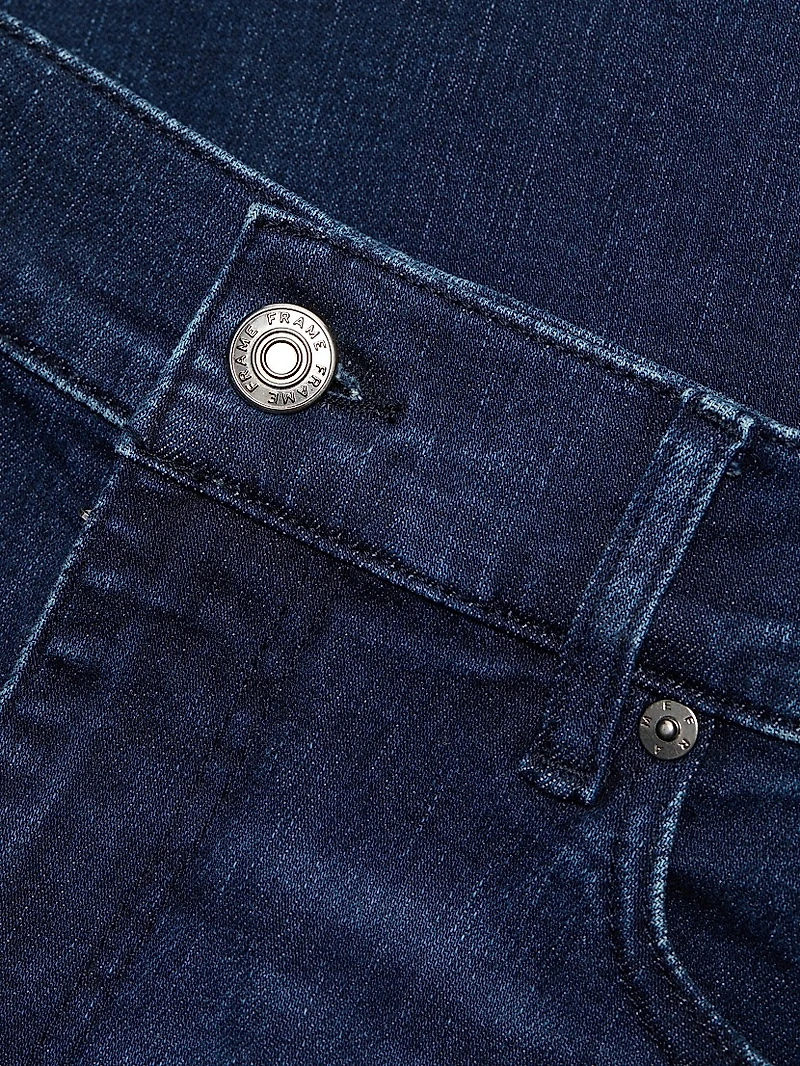 Le Slim Palazzo High-Rise Jeans