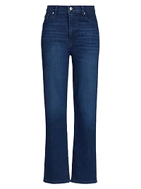 Le Sleek Straight-Leg Jeans