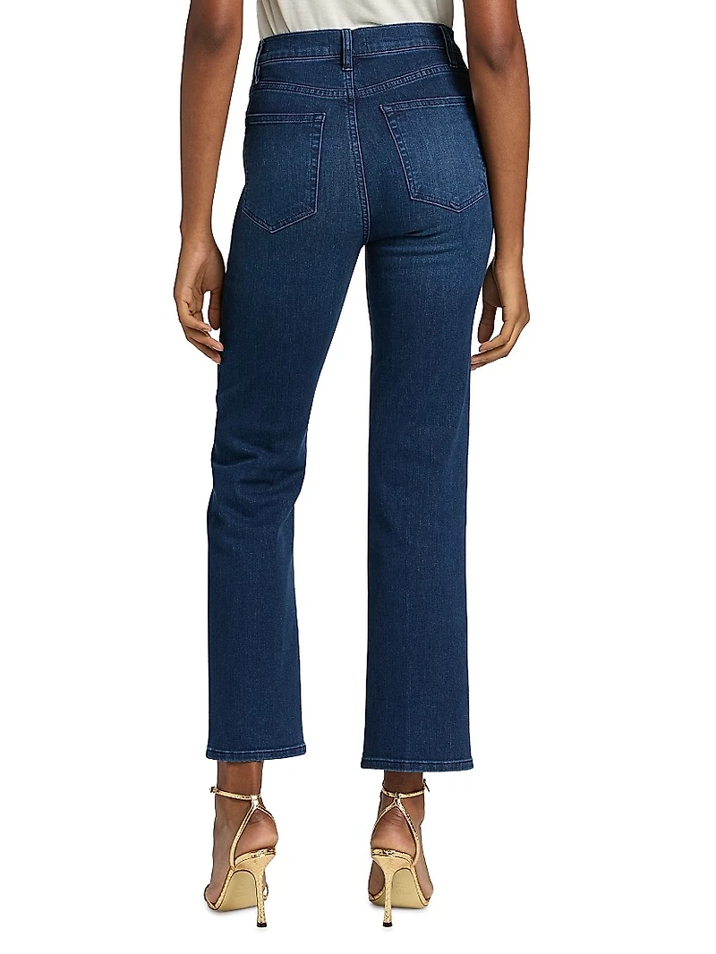 Le Sleek Straight-Leg Jeans