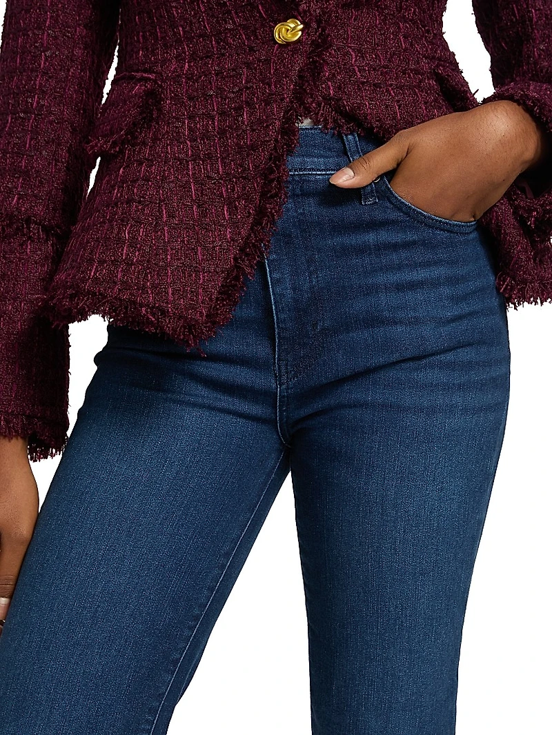 Le Sleek Straight-Leg Jeans