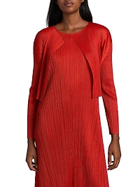 Monthly Colors: July Plissé Cardigan