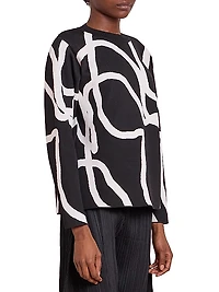 Pause Abstract Knit Sweater