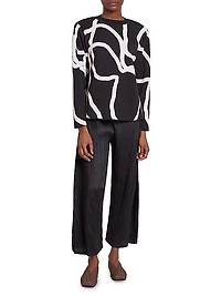 Pause Abstract Knit Sweater