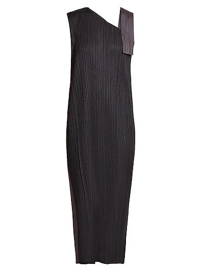 Pointe Pleated Maxi Dress