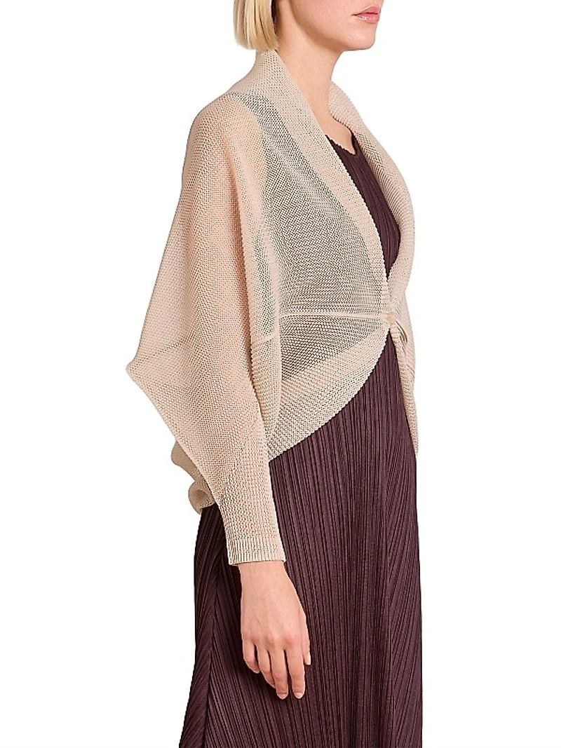 Tatami Open-Knit Cardigan