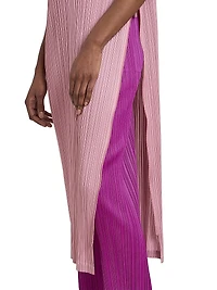 Monthly Colors: September Pleated Straight-Leg Pants