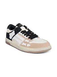 Distressed Skel Top Low Sneakers