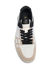 Distressed Skel Top Low Sneakers