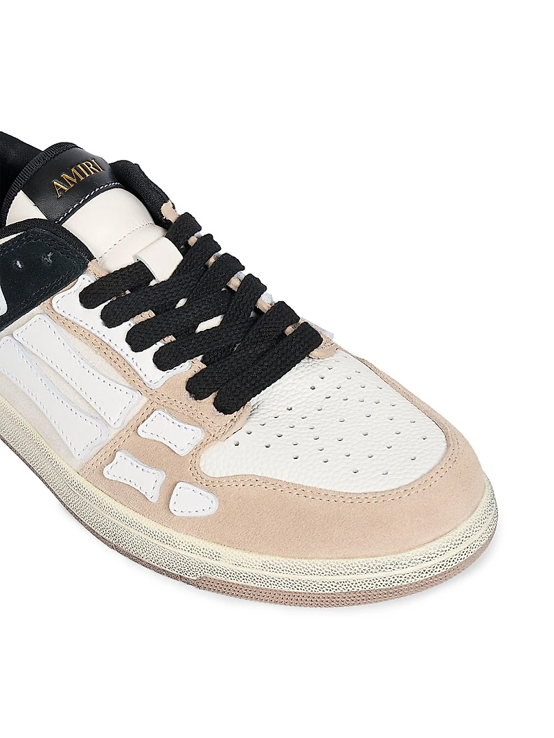 Distressed Skel Top Low Sneakers