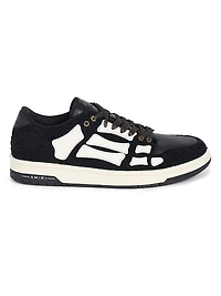 Skeleton Boucle Low-Top Sneakers