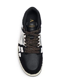 Skeleton Boucle Low-Top Sneakers